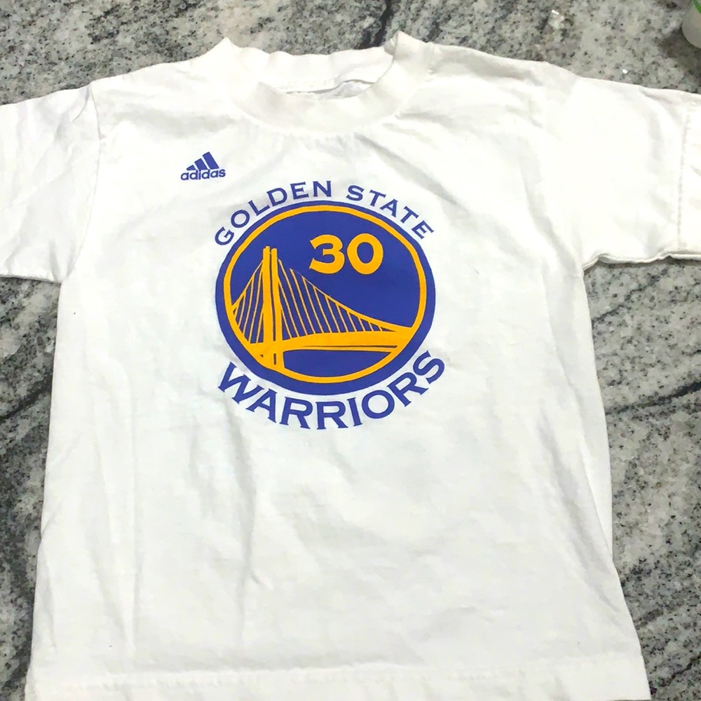 Boys Golden State Warriors Adidas Curry T-shirt